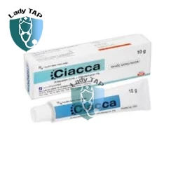 Ciacca 10g Davipharm - Gel bôi điều trị mụn trứng cá hiệu quả